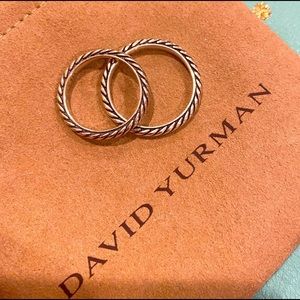 NEW Authentic/classic elegant David Yurman Rope Twist Band sz 9 signed DY inside
